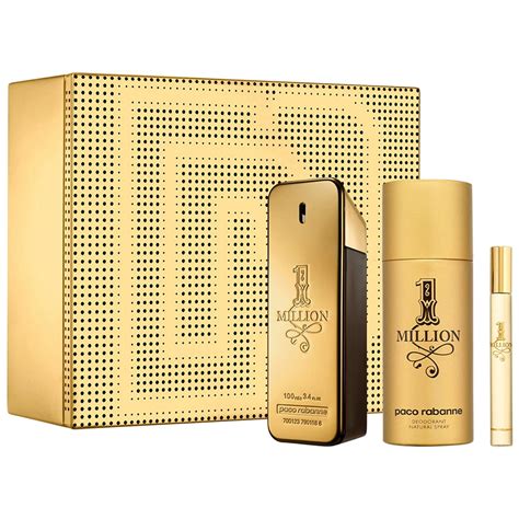 1 million aftershave gift set.